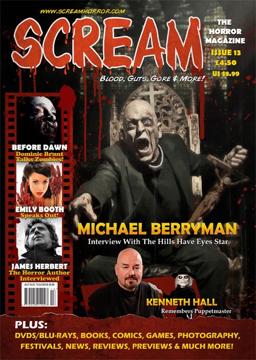 Scream # 13 magazine back issue Scream magizine back copy 