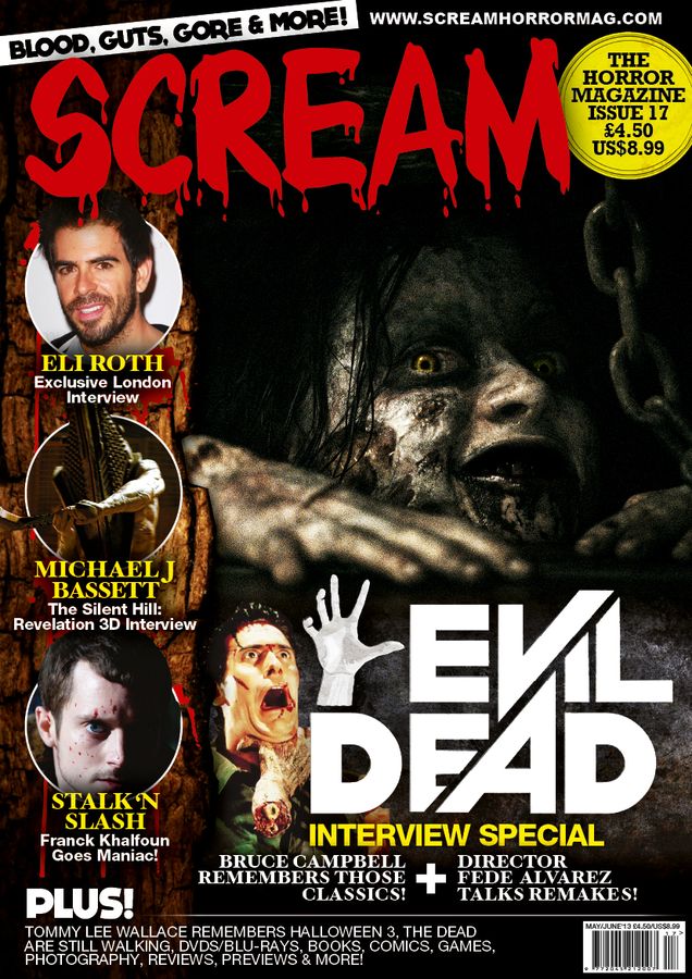 Scream # 17 magazine back issue Scream magizine back copy 