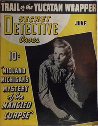 Secret Detective Cases June 1943 magazine back issue