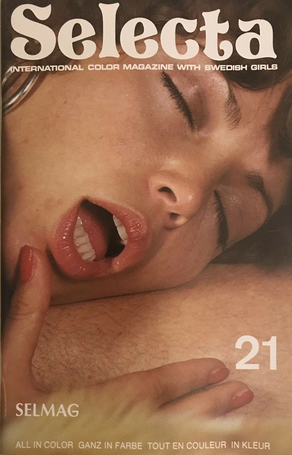 Selecta # 21 magazine back issue Selecta magizine back copy 