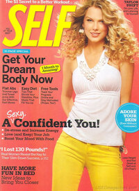 Taylor Swift magazine cover appearance Self March 2009
