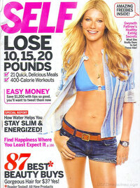 Gwyneth Paltrow magazine cover appearance Self May 2011