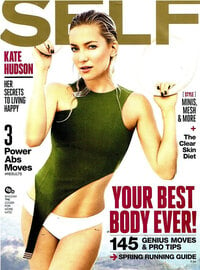Kate Hudson magazine cover appearance Self March 2016