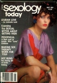 Sexology May 1981 magazine back issue cover image