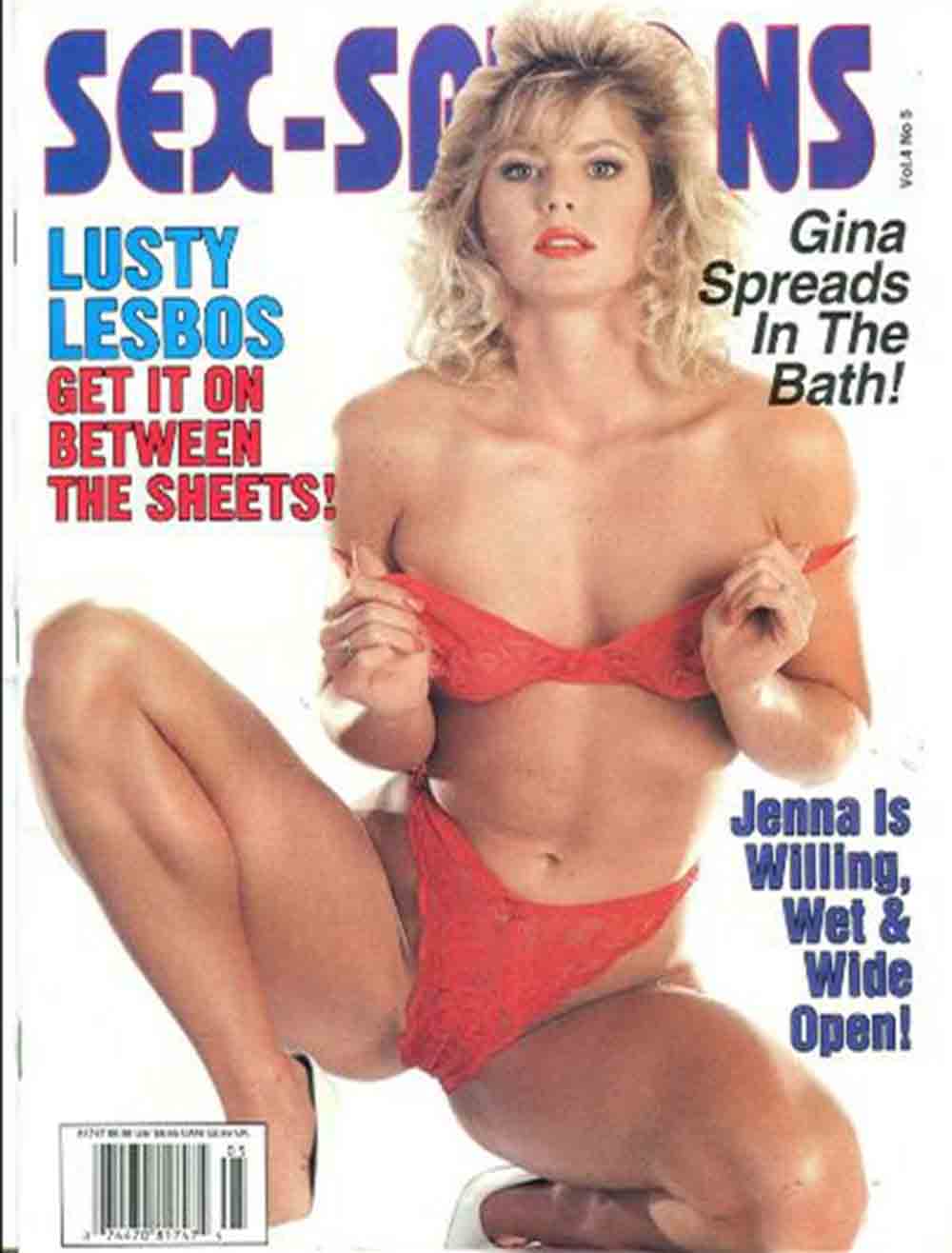 Sex-Sations Vol. 4 # 5 magazine back issue Sex-Sations magizine back copy 