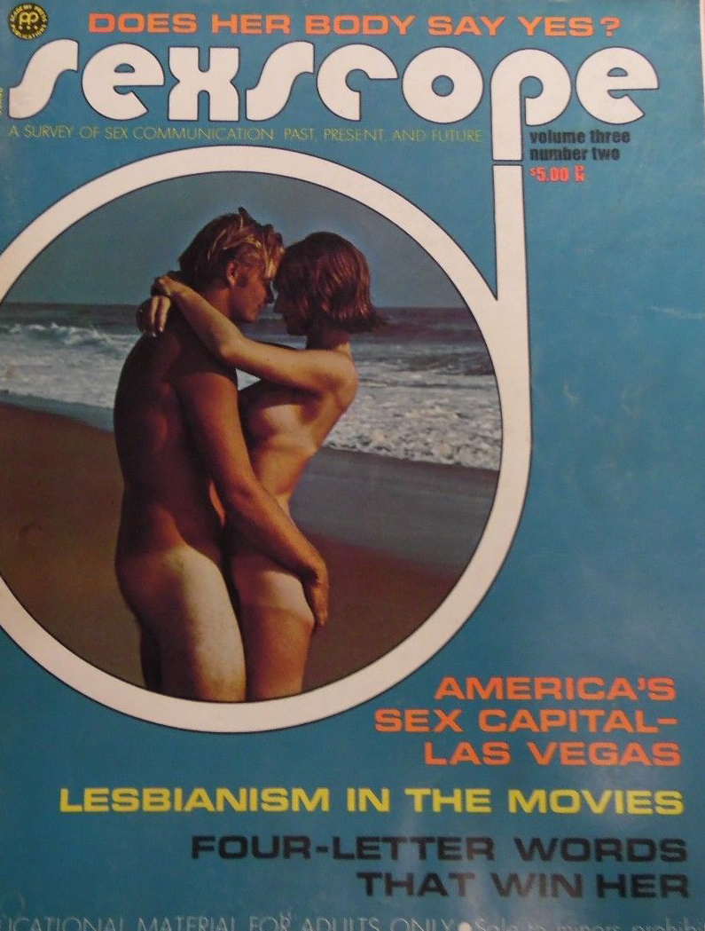 Sexscope Vol. 3 # 2 magazine back issue Sexscope magizine back copy 