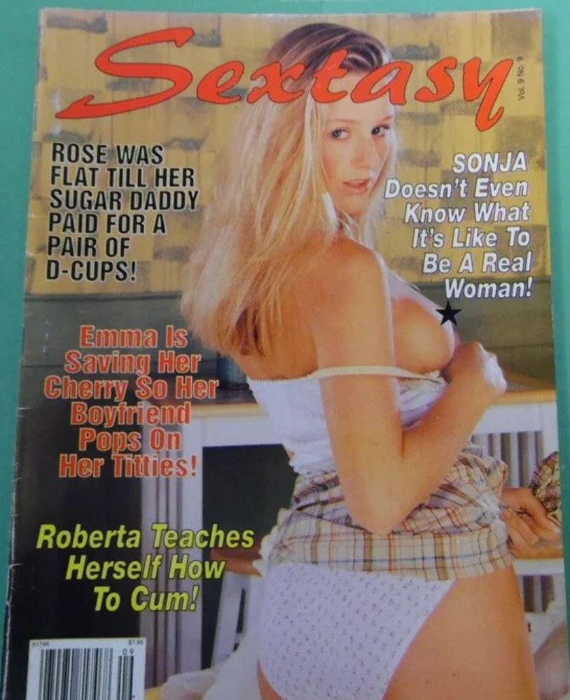 Sextasy Vol. 9 # 9 magazine back issue Sextasy magizine back copy 