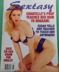 Sextasy Vol. 9 # 6 Magazine Back Copies Magizines Mags