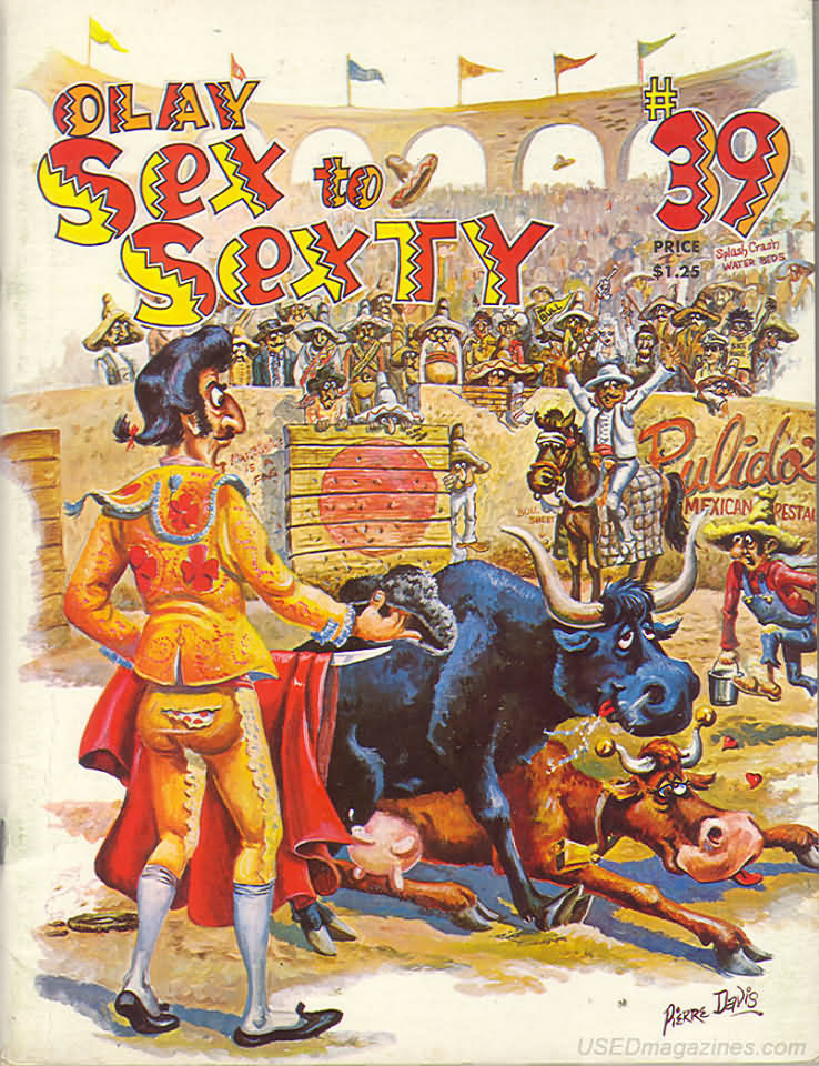 Sex to Sexty # 39 magazine back issue Sex to Sexty magizine back copy 
