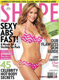 Jennifer Love Hewitt magazine cover appearance Shape March 2013