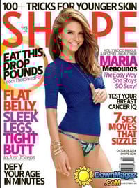 Shape October 2014 magazine back issue cover image