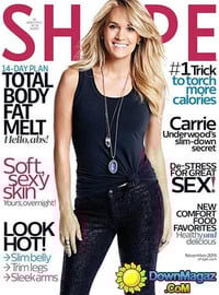Shape November 2015 magazine back issue cover image