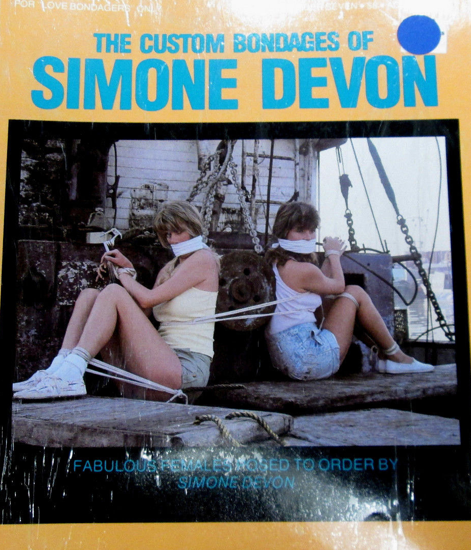 Custom Bondages of Simone Devon # 7 magazine back issue Custom Bondages of Simone Devon magizine back copy 