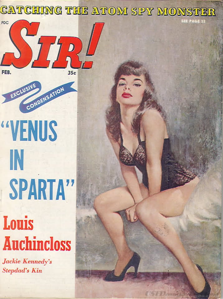 Sir February 1963 magazine back issue Sir magizine back copy 