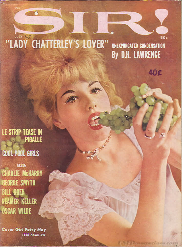 Sir July 1963 magazine back issue Sir magizine back copy 