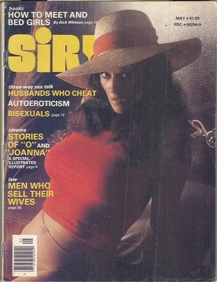 Sir May 1976 magazine back issue Sir magizine back copy 