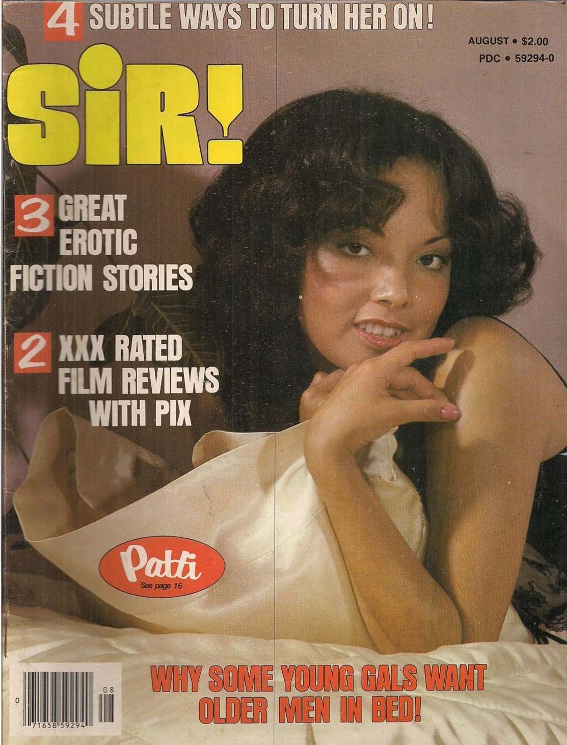 Sir August 1979 magazine back issue Sir magizine back copy 