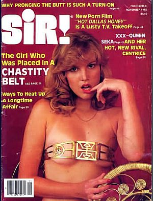 Sir November 1982 magazine back issue Sir magizine back copy 