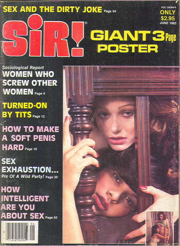 Sir June 1983 magazine back issue Sir magizine back copy 
