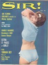 Sir August 1963 magazine back issue cover image