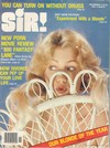 Sir November 1979 magazine back issue