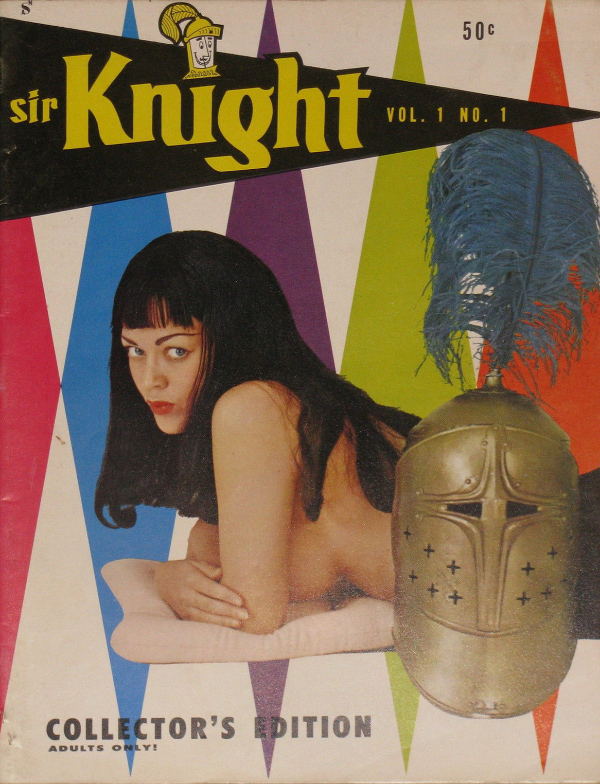 Sir Knight Vol. 1 # 1 magazine back issue Sir Knight magizine back copy 