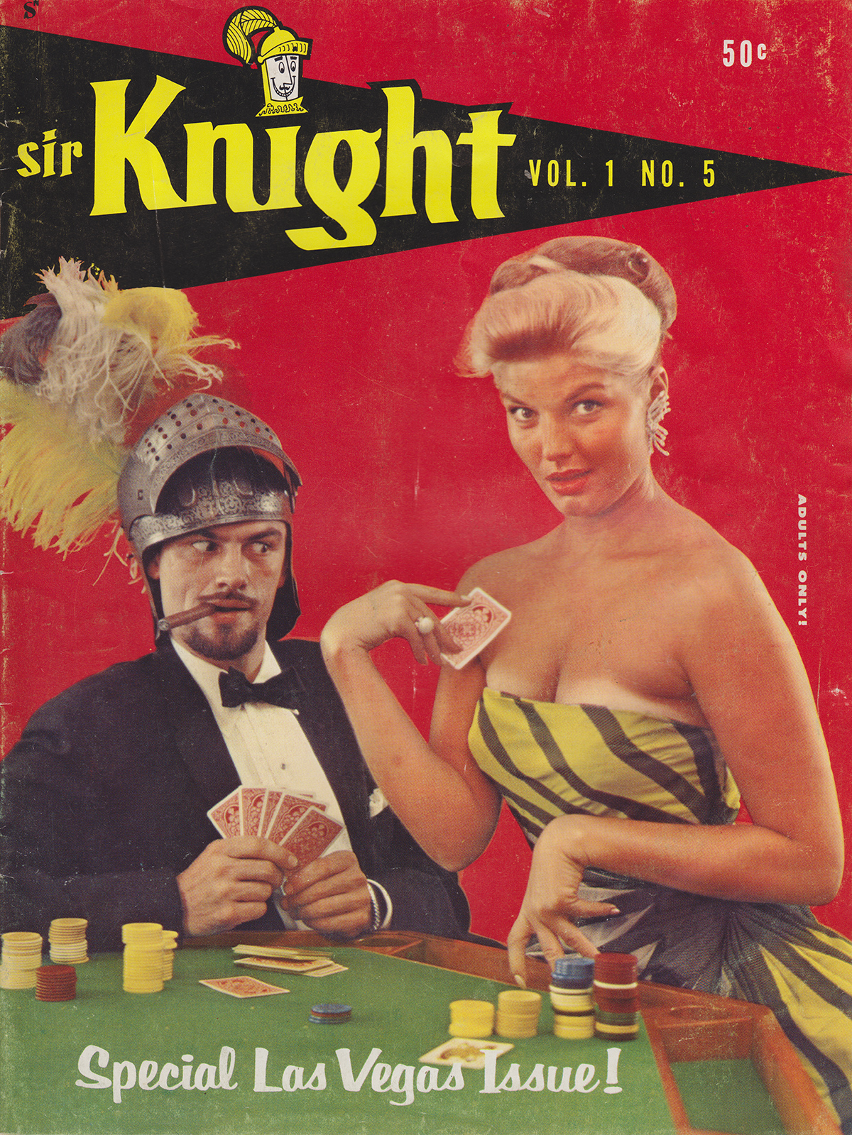 Sir Knight Vol. 1 # 5 magazine back issue Sir Knight magizine back copy 