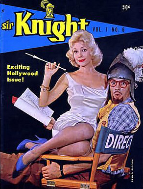 Sir Knight Vol. 1 # 6 magazine back issue Sir Knight magizine back copy 