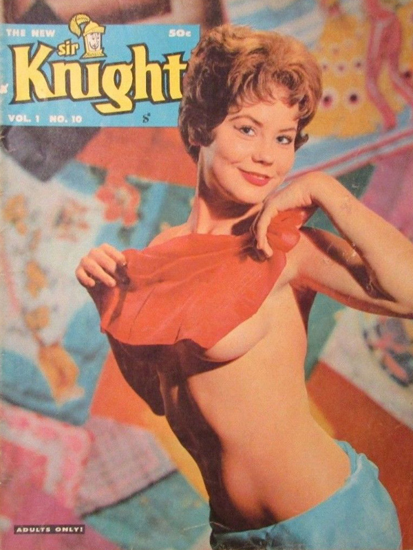 Sir Knight Vol. 1 # 10 magazine back issue Sir Knight magizine back copy 