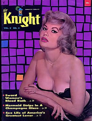 Sir Knight Vol. 2 # 4 magazine back issue Sir Knight magizine back copy 