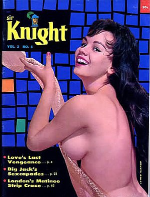 Sir Knight Vol. 2 # 5 magazine back issue Sir Knight magizine back copy 