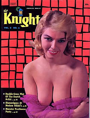 Sir Knight Vol. 2 # 6 magazine back issue Sir Knight magizine back copy 