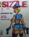 Sizzle by Eurotica # 71 Magazine Back Copies Magizines Mags