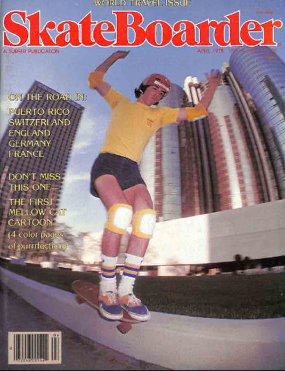 SkateBoarder Vol. 4 # 9 magazine back issue SkateBoarder magizine back copy 