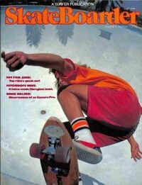 SkateBoarder Vol. 3 # 1 magazine back issue