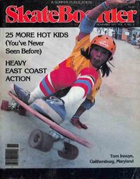 SkateBoarder Vol. 4 # 4 magazine back issue