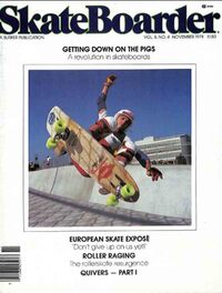 SkateBoarder Vol. 5 # 4 magazine back issue cover image