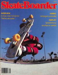 SkateBoarder Vol. 5 # 6 magazine back issue cover image