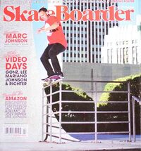 SkateBoarder Vol. 21 # 1 Magazine Back Copies Magizines Mags