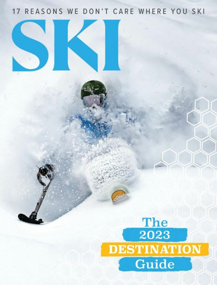 Ski October 2022 magazine back issue Ski magizine back copy 