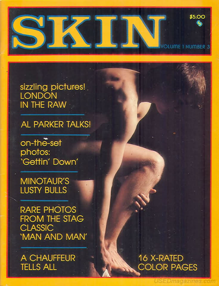 Skin Vol. 1 # 3 magazine back issue Skin magizine back copy 