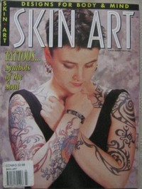 Skin Art # 22 magazine back issue cover image