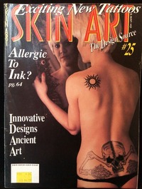 Skin Art # 25 Magazine Back Copies Magizines Mags