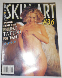 Skin Art # 36 magazine back issue cover image
