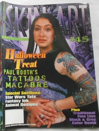Skin Art # 45 magazine back issue cover image