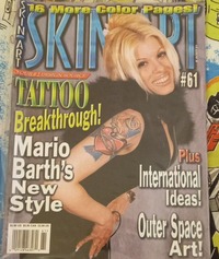 Skin Art # 61 magazine back issue cover image