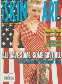 Skin Art # 84 magazine back issue cover image