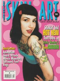 Skin Art # 96 magazine back issue cover image