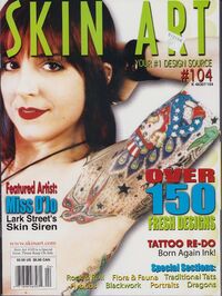 Skin Art # 104 Magazine Back Copies Magizines Mags