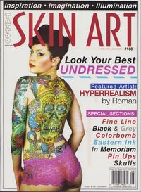 Skin Art # 108 Magazine Back Copies Magizines Mags